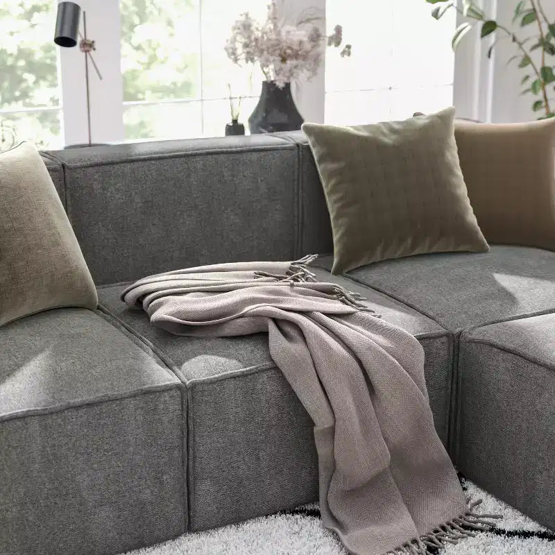 Merrick Lane Modular Middle Armless Chair