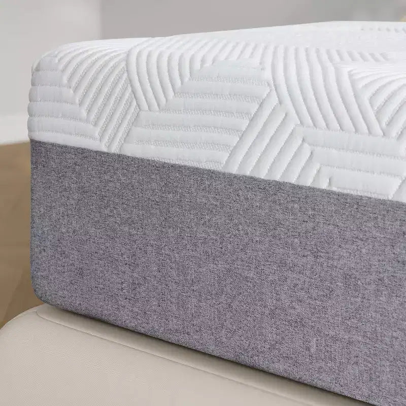 Wuleitex 10 Inch Medium Cooling Gel Memory Foam Mattress with Breathable Cover