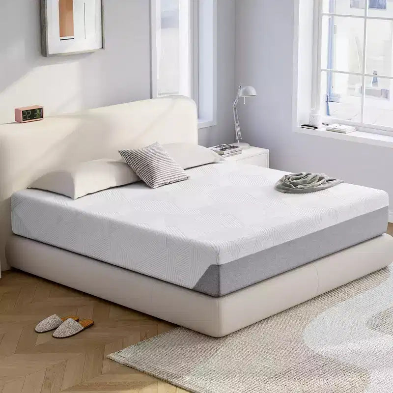 Wuleitex 10 Inch Medium Cooling Gel Memory Foam Mattress with Breathable Cover