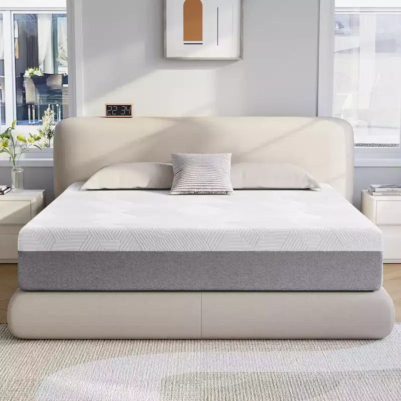 Wuleitex 10 Inch Medium Cooling Gel Memory Foam Mattress with Breathable Cover