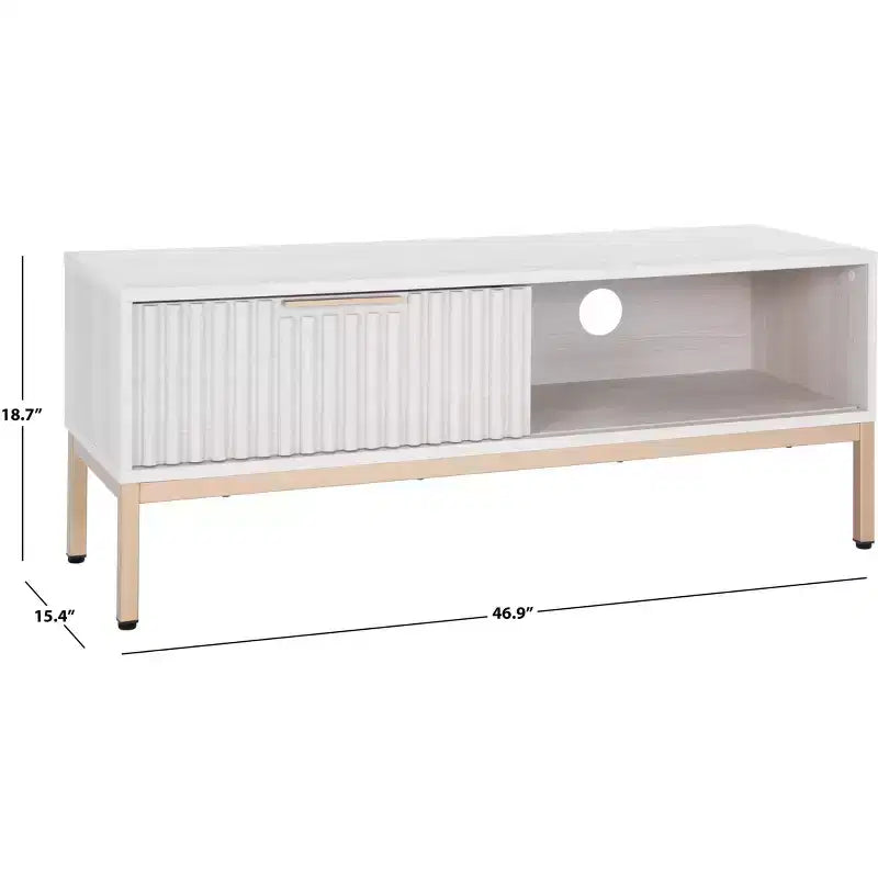 Lylia 1 Door Media Stand - MED9617 - Safavieh