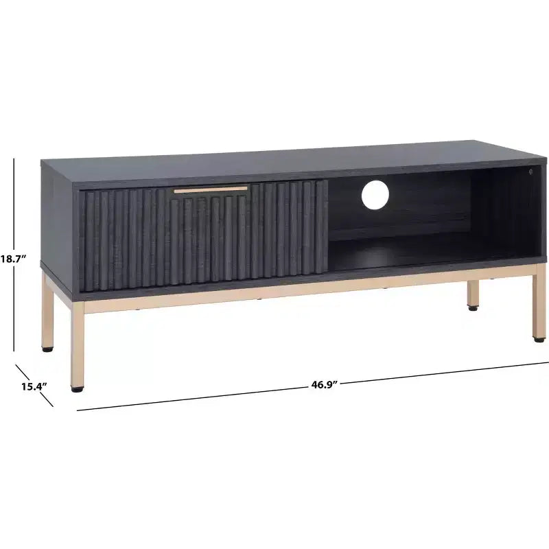 Lylia 1 Door Media Stand - MED9617 - Safavieh