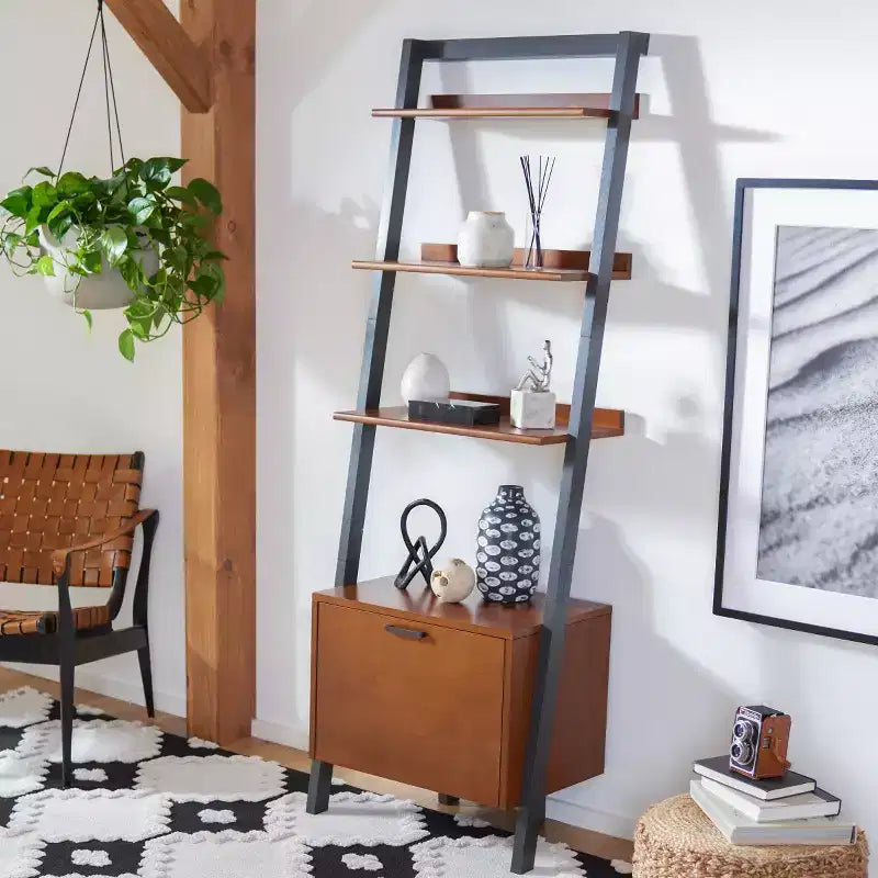 Lavina 3 Shelf 1 Door Etagere - ETG9404 - Safavieh